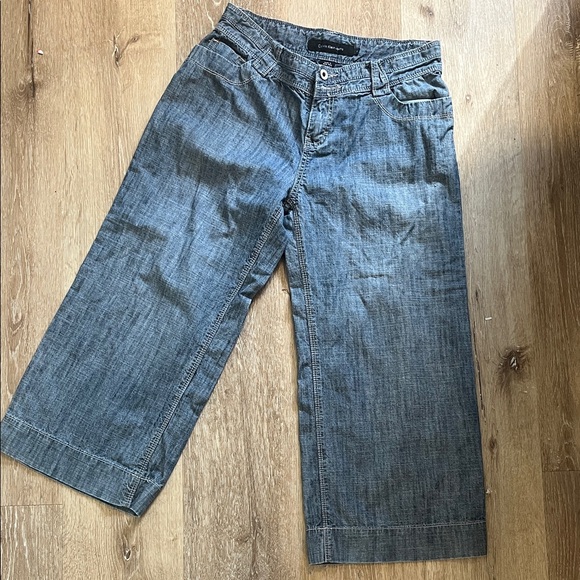 Calvin Klein Denim - Calvin Klein Wide Leg Cropped Jeans